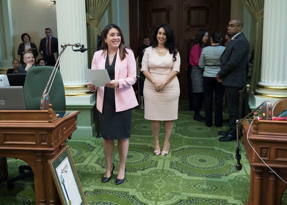 Assemblymember Luz Rivas Welcoming Nuri Martinez