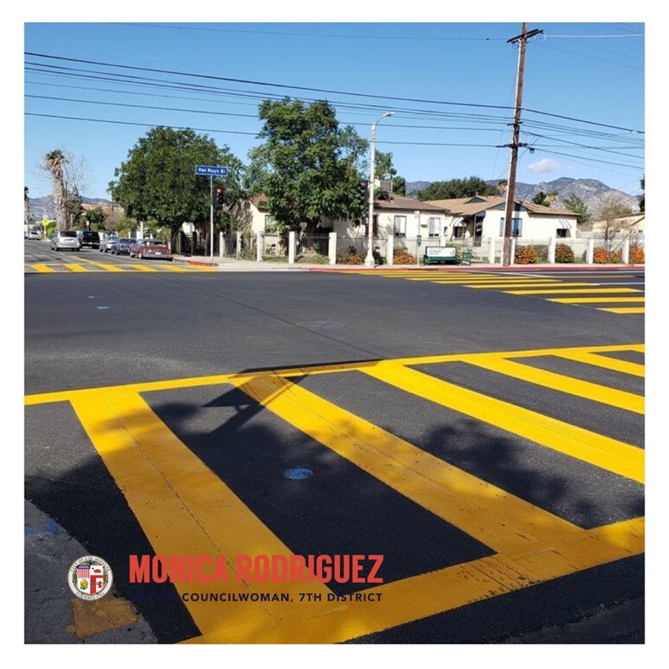 Councilwoman Monica Rodriguez -  Street Conditions on Van Nuys Blvd.