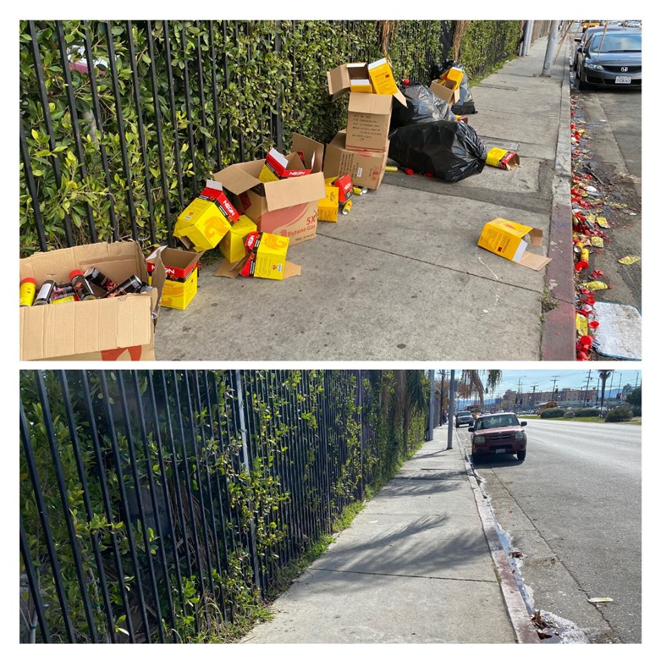 Councilwoman Monica Rodriguez - Gas Lighter Refills Dumped in North Hills