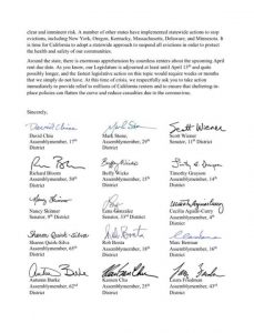 Assemblymember Luz Rivas - Statewide Moratorium on Evictions 