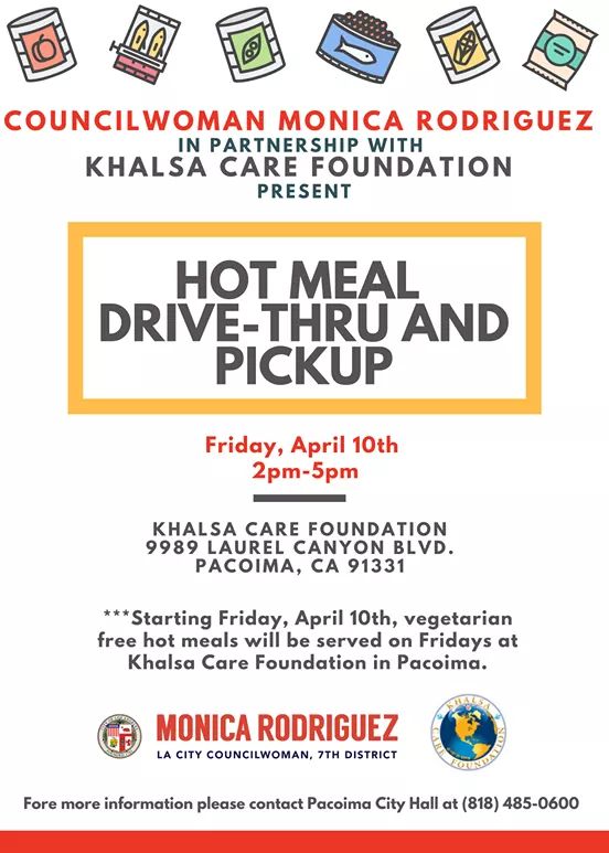 Councilwoman Monica Rodriguez in Partnership with the Khalsa Care Foundation Present