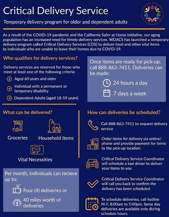 L.A. County Critical Delivery Service