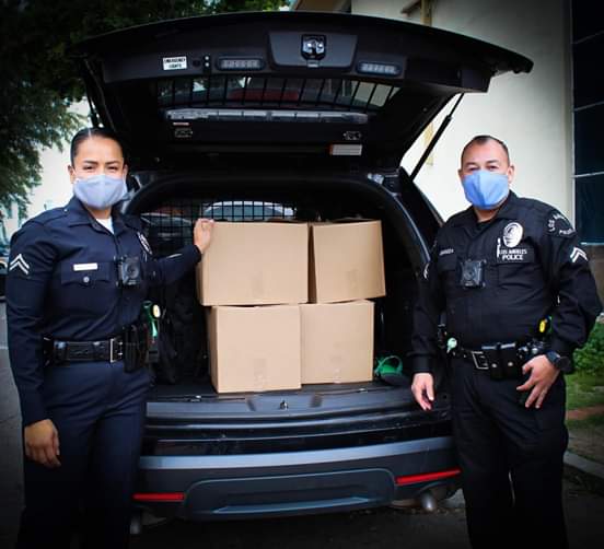 From Councilwoman Monica Rodriguez Desk - Special Thanks to the the Officers at the LAPD Mission Community Police Station 