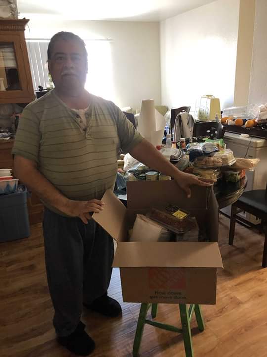 Councilwoman Monica Rodriguez Desk - Team MRod Helped Deliver Meals to our Seniors