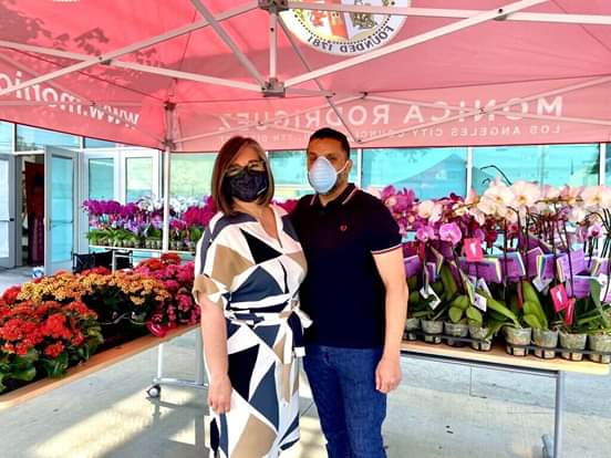 Councilwoman Monica Rodriguez - Mother’s Day Flower Giveaway  