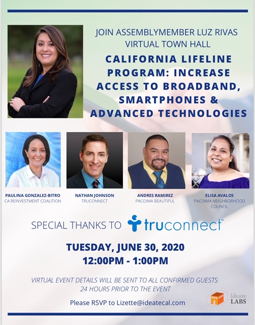 FREE Virtual Town Hall on the California Lifeline Program