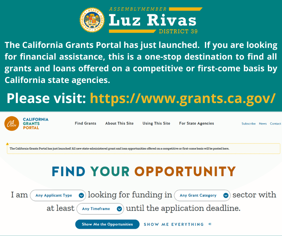 California Grants Portal