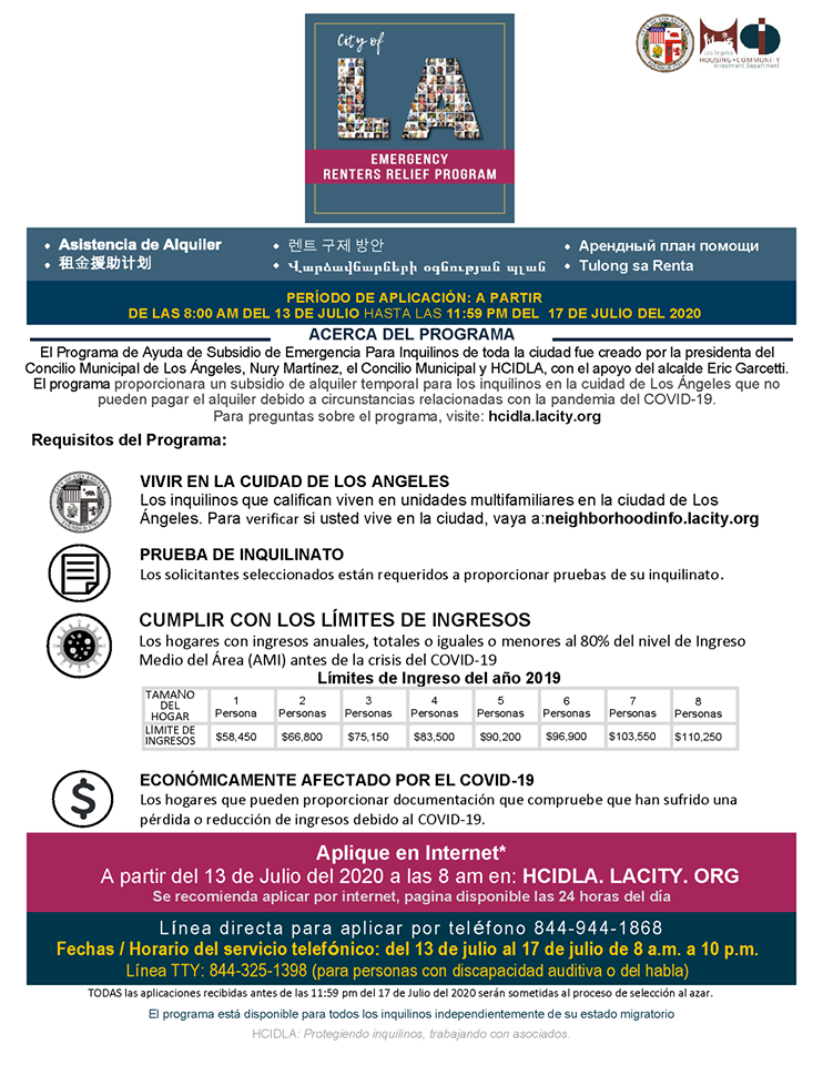 City's Renters Assistance Program