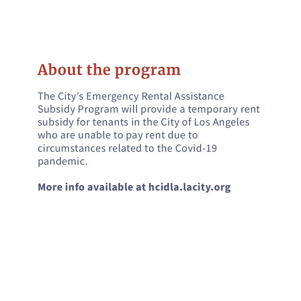 Providing Emergency Rent Relief