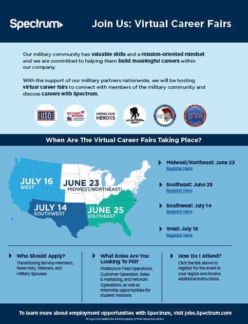 Virtual Career Fair on July 16th