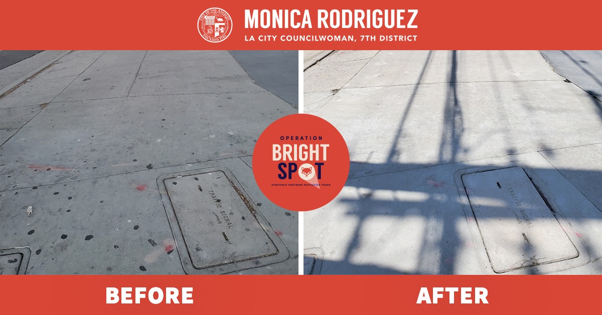 A cleaner district means better public safety