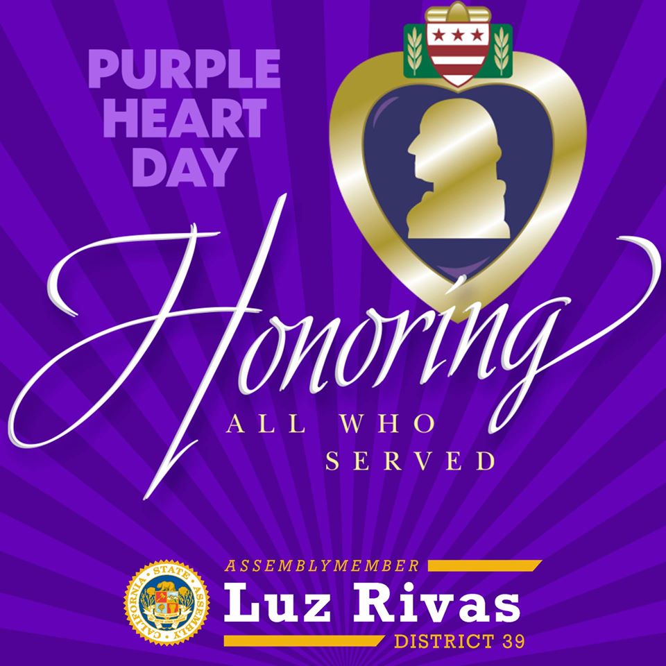 Thank You Purple Heart Soldiers