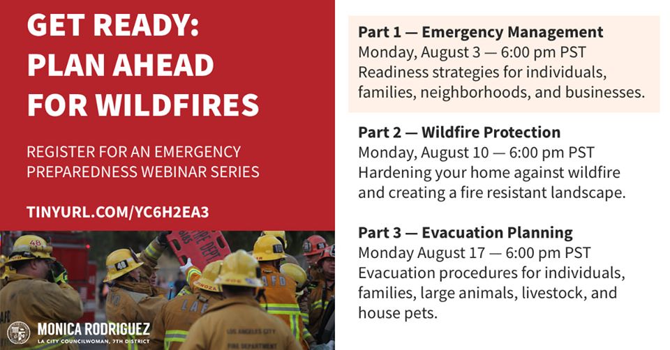 Wildfire Webinar Series