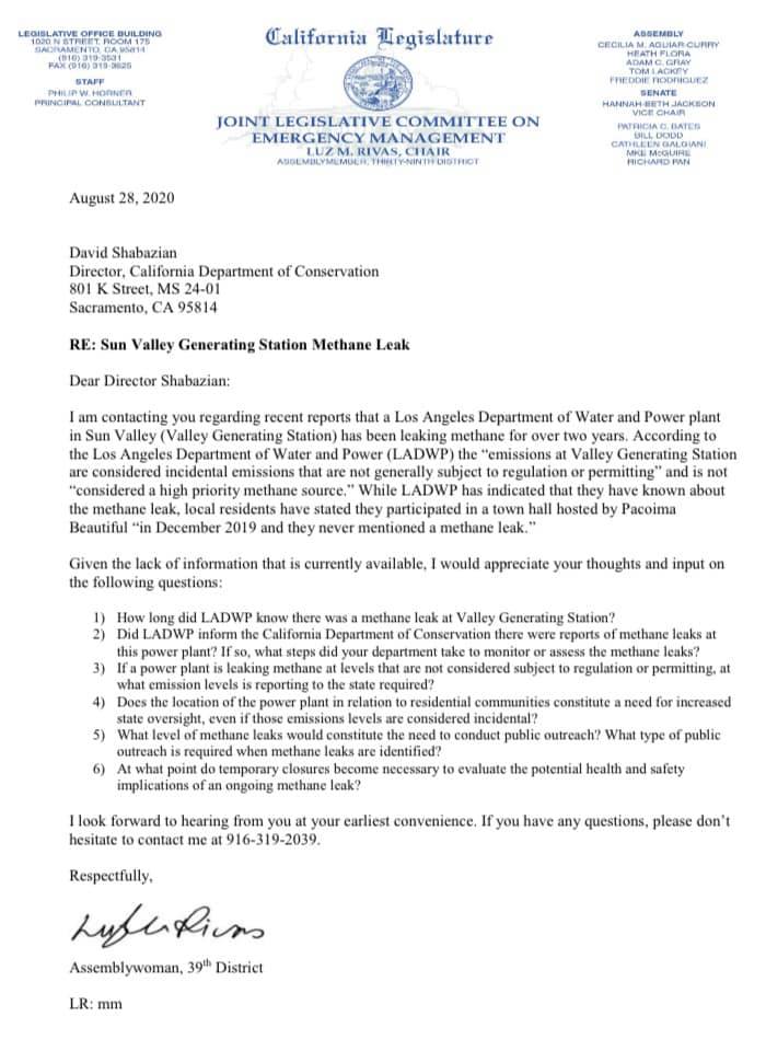 methane leaks