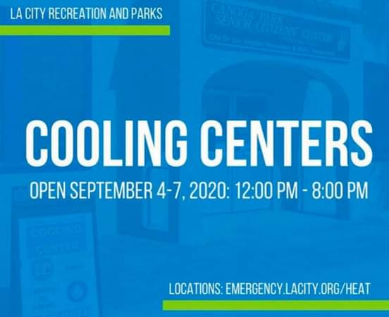 Cooling Centers Open 