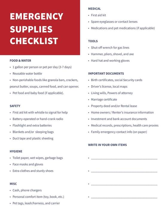 Want You to be Prepared in case a Brush Fire Breaks Out