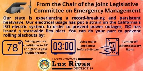 Avoid Using Major Appliances