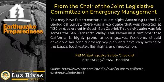 4.5 Earthquake