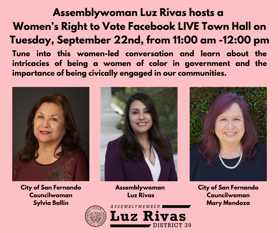 Women’s Right to Vote Town Hall