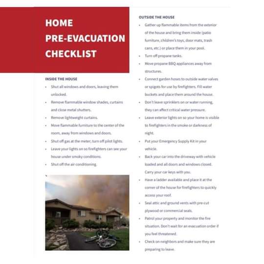 Emergency Preparedness Procedures and Checklists 