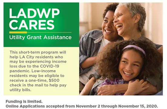 From Sunland Tujunga Neighborhood Council STNC -  Need Help Paying Your LADWP Bill ?  