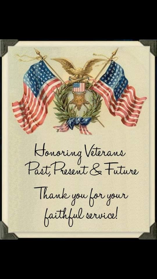 Thank you Veterans 