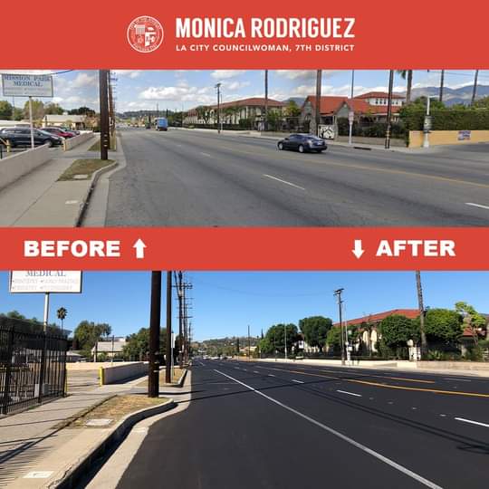 Resurfaced, Repainted Crosswalks 
