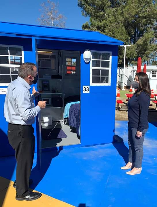 First Tiny Homes Village in Los Angeles 