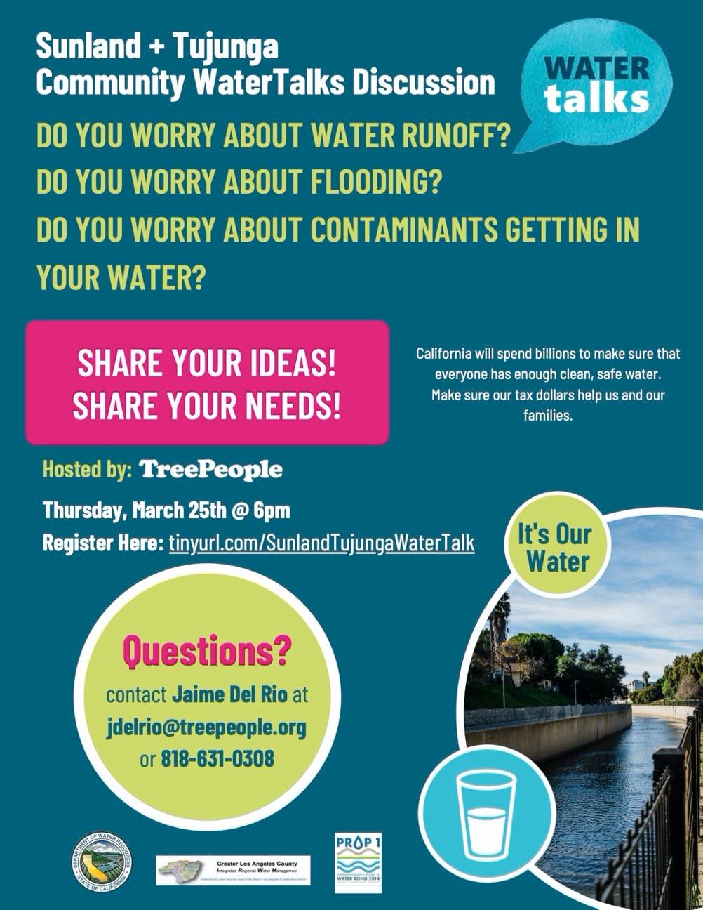 Sunland Tujunga Water Talk