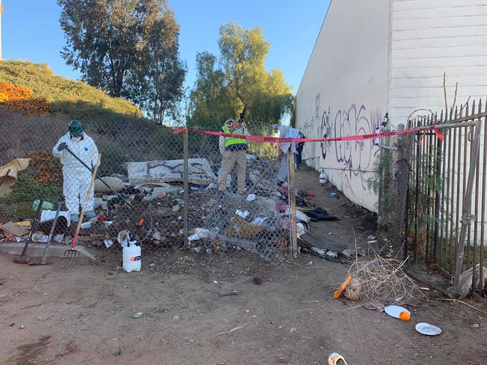 Assemblymember Luz Rivas - Cleanup at Paxton and Bradley