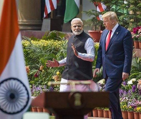 US President Donald Trump in India 2020