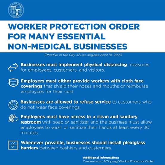 Councilwoman Monica Rodriguez - Worker Protection Order For many Essential Non-Medical Businesses