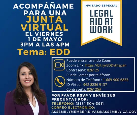 Assemblymember Luz Rivas  -  Legal Aid at Work
