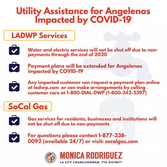 Councilwoman Monica Rodriguez - Utility Assistance for Angelenos