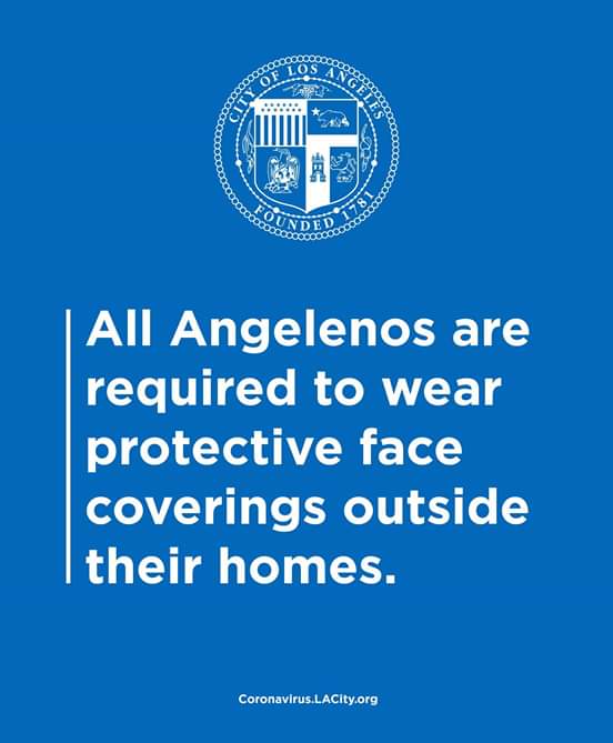 Sunland Tujunga Neighborhood Council - STNC - All Angelenos to Wear Face Coverings