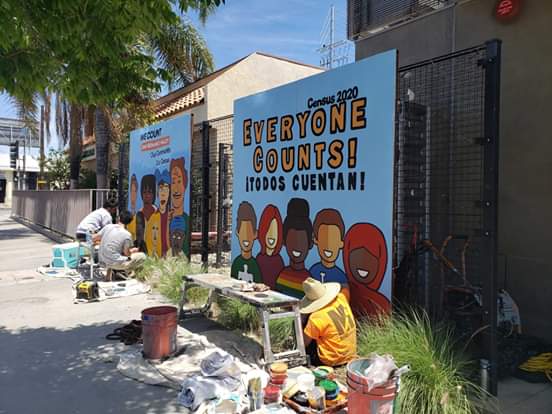 Councilwoman Monica Rodriguez  -  Teamed up with Local Muralists and Funded the Beatification Project along Van Nuys Boulevard