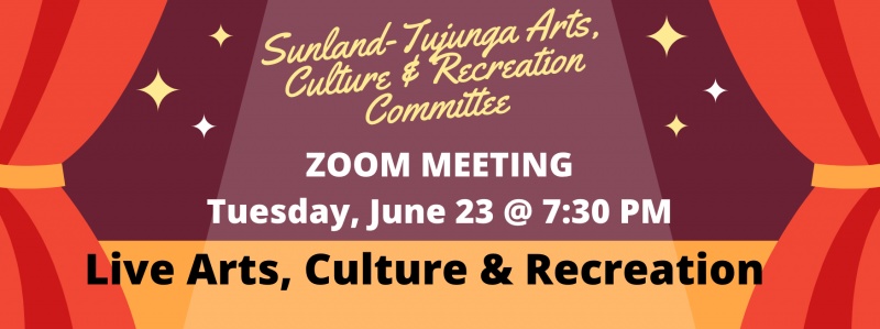 Special Arts, Recreation & Culture Meeting