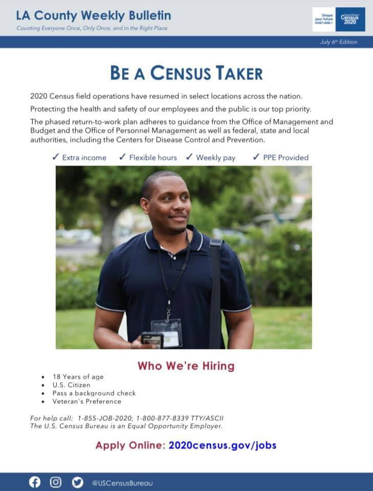 Job Opportunities with the U.S. Census