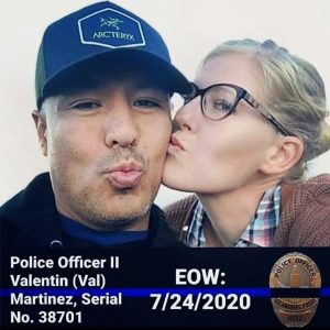 Passing of LAPD Officer Valentin Martinez