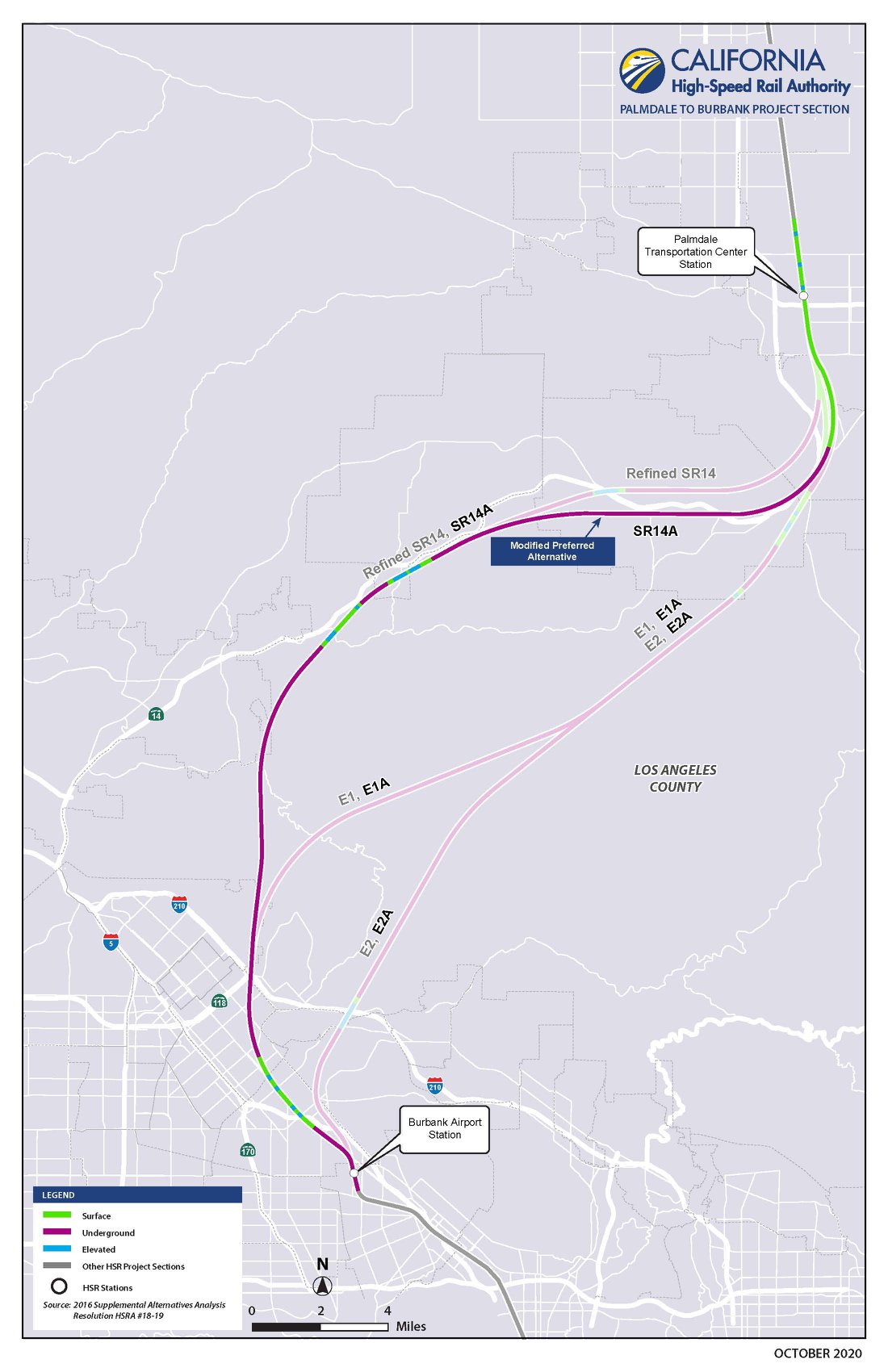 California High-Speed Rail Authority Announcement 