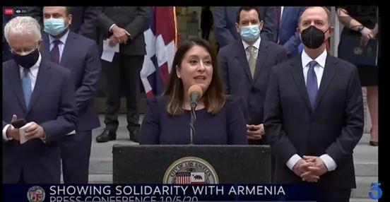 Federal Officials stood in Solidarity with Armenia