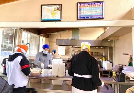 Partnership with Khalsa Care Foundation to Provide a Hot Meal Program 