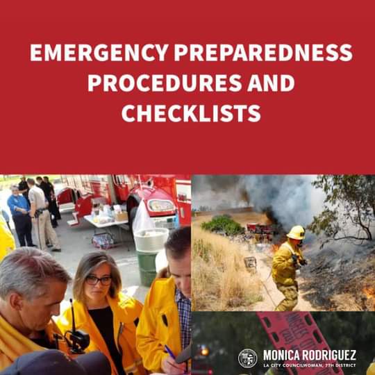 Emergency Preparedness Procedures and Checklists 