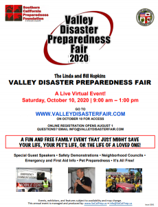 Valley Disaster Preparedness Virtual Fair