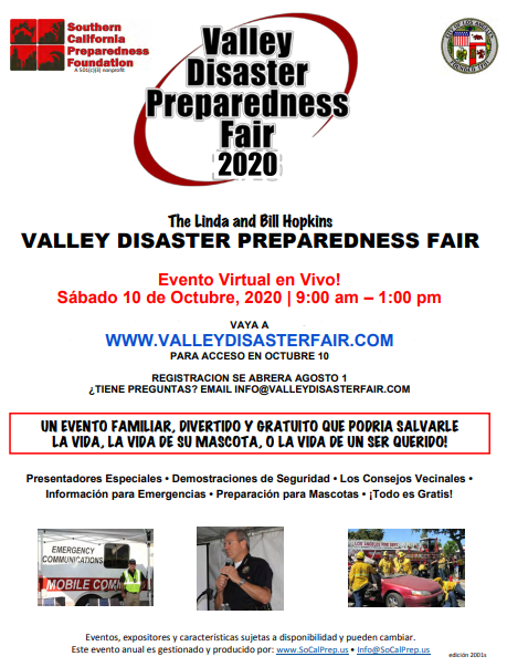 Valley Disaster Preparedness Virtual Fair 
