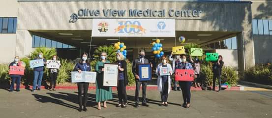 Congratulations Olive View - UCLA Medical Center on 100th Anniversary 
