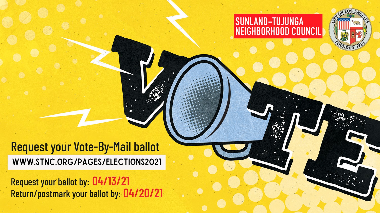 Request Your Neighborhood Council Vote-By-Mail Ballot 