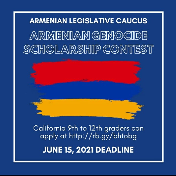 Two Scholarship Contests for the 2021 Commemoration of the Armenian Genocide 