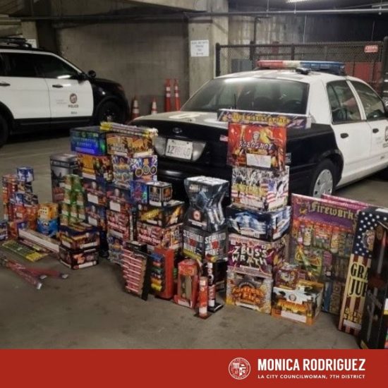 Fireworks are Illegal in the City and County of Los Angeles