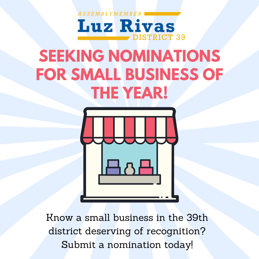 Nominations for #AD39's Small Business 